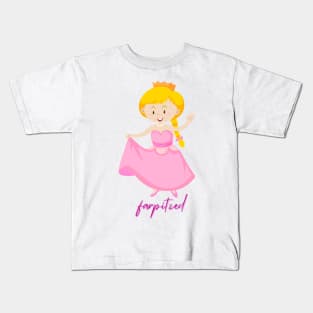 Farpitzed - Funny Yiddish Expressions Kids T-Shirt